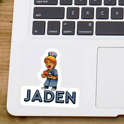 Sticker Jaden Krankenschwester Gift package Image