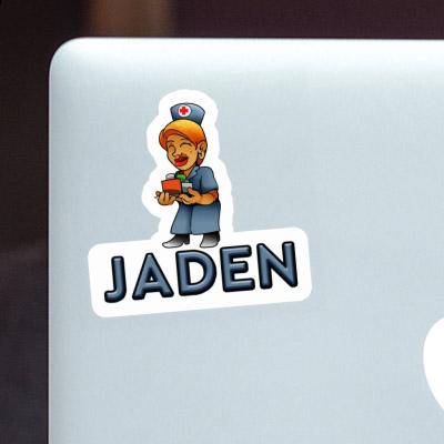 Nurse Sticker Jaden Notebook Image