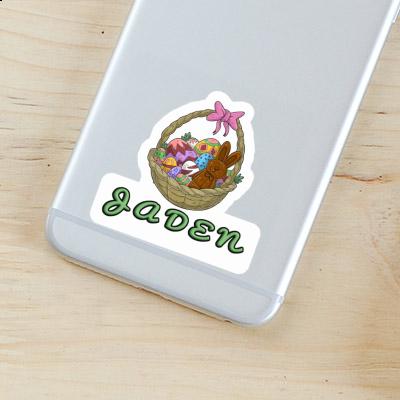 Easter basket Sticker Jaden Notebook Image