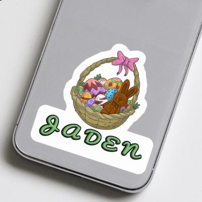 Aufkleber Jaden Osternest Laptop Image