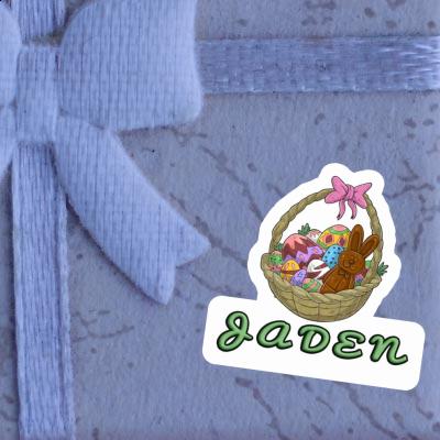 Easter basket Sticker Jaden Gift package Image