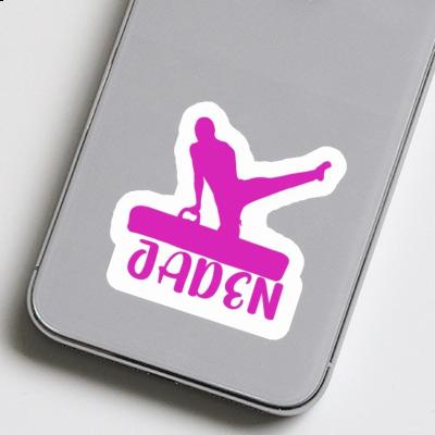 Sticker Gymnast Jaden Notebook Image