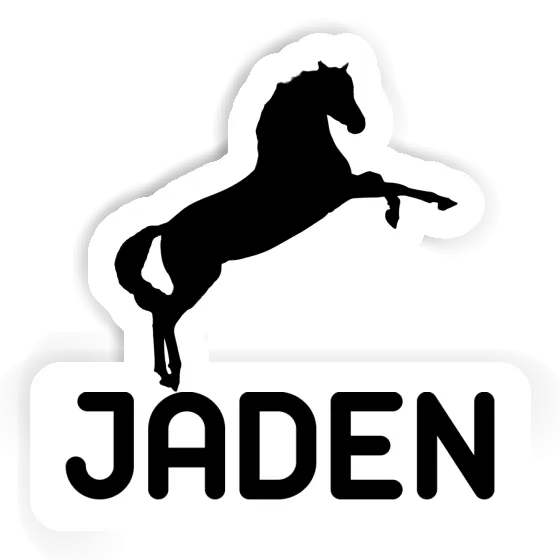 Autocollant Cheval Jaden Laptop Image