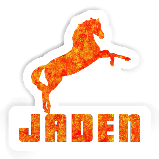 Pferd Aufkleber Jaden Image