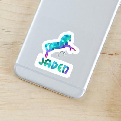 Sticker Jaden Horse Laptop Image