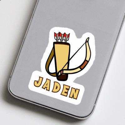 Arrow Bow Sticker Jaden Notebook Image