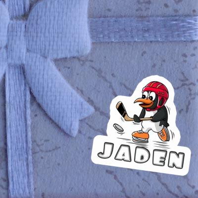 Sticker Ice Hockey Penguin Jaden Gift package Image