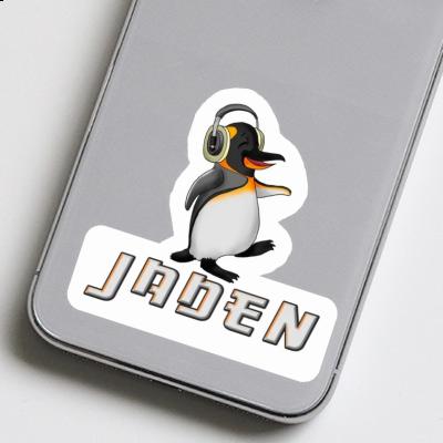 Sticker Jaden Music Penguin Notebook Image