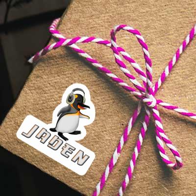 Sticker Jaden Music Penguin Notebook Image