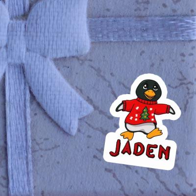 Jaden Sticker Christmas Penguin Image