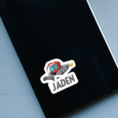 Snow Groomer Sticker Jaden Notebook Image