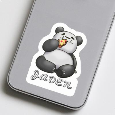 Aufkleber Pizza-Panda Jaden Laptop Image