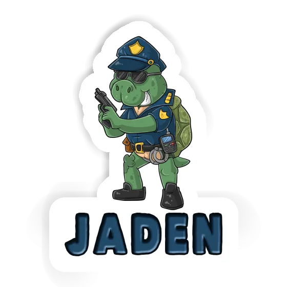 Sticker Police Officer Jaden Image