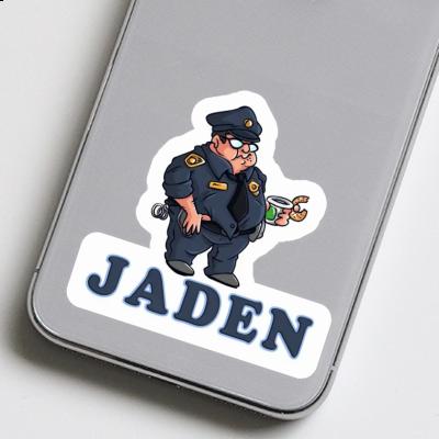 Sticker Police Officer Jaden Laptop Image