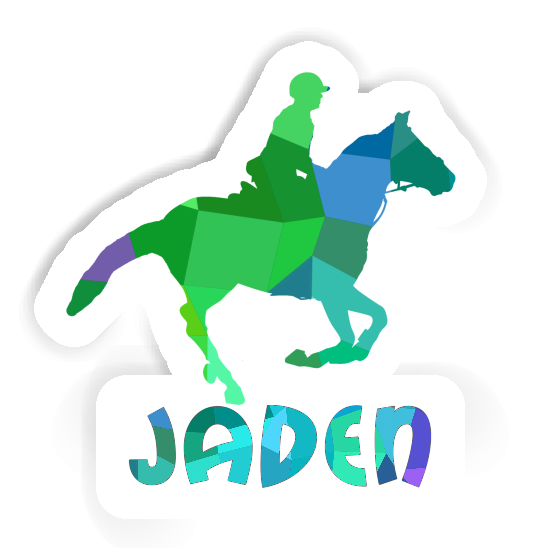 Sticker Horse Rider Jaden Gift package Image