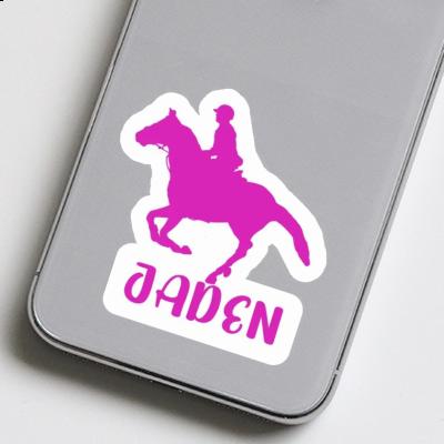 Horse Rider Sticker Jaden Gift package Image