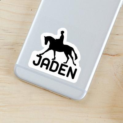 Sticker Jaden Horse Rider Notebook Image