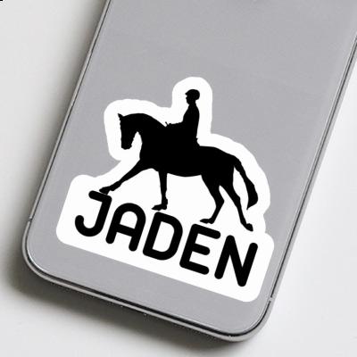 Sticker Jaden Horse Rider Notebook Image