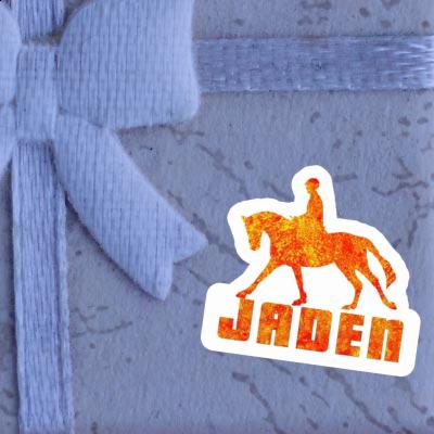 Sticker Jaden Horse Rider Notebook Image