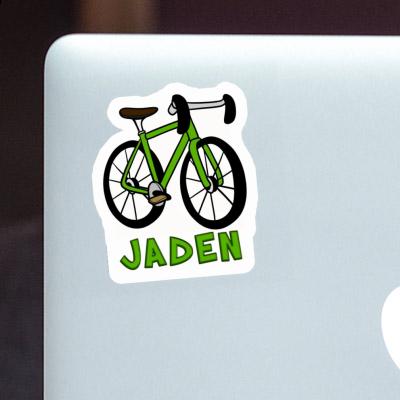 Sticker Racing Bicycle Jaden Notebook Image