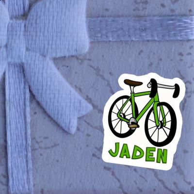 Sticker Racing Bicycle Jaden Laptop Image