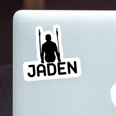 Autocollant Jaden Gymnaste aux anneaux Notebook Image