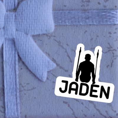 Autocollant Jaden Gymnaste aux anneaux Gift package Image