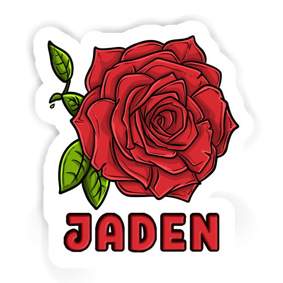 Rose blossom Sticker Jaden Gift package Image