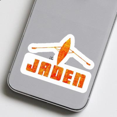 Jaden Sticker Rowboat Laptop Image