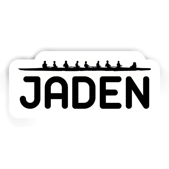 Sticker Ruderboot Jaden Image