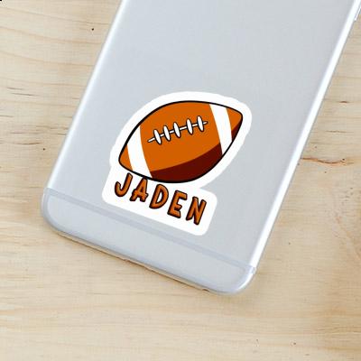 Sticker Rugby Ball Jaden Gift package Image