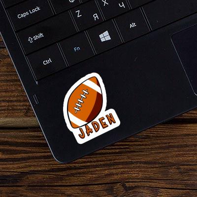 Rugby Sticker Jaden Laptop Image