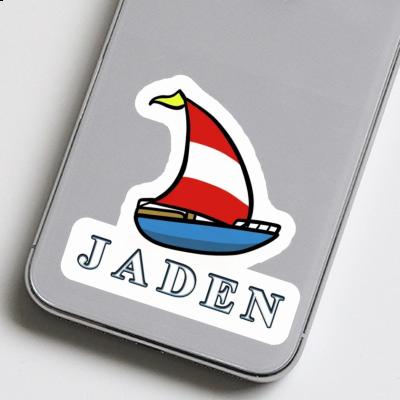 Sticker Jaden Sailboat Gift package Image