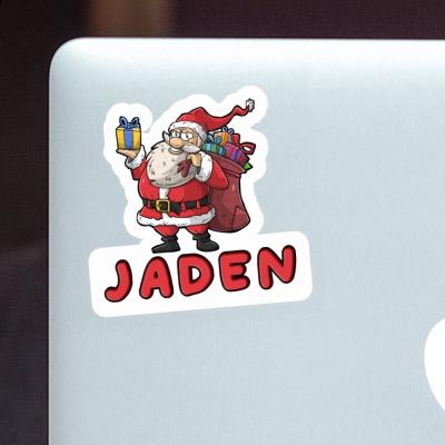 Santa Sticker Jaden Laptop Image