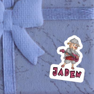 Guitarist Sticker Jaden Gift package Image