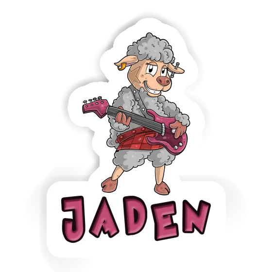 Guitarist Sticker Jaden Gift package Image