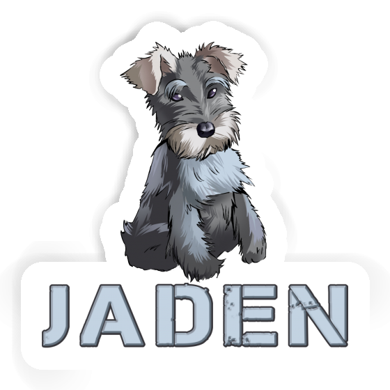 Schnauzer Autocollant Jaden Notebook Image