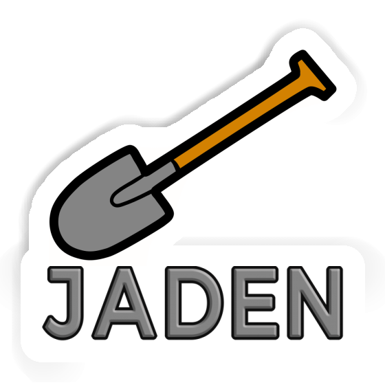 Jaden Sticker Shovel Laptop Image