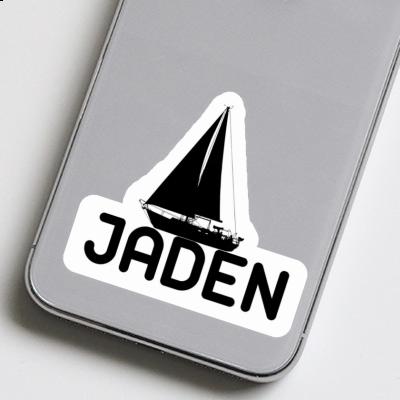 Sticker Sailboat Jaden Notebook Image