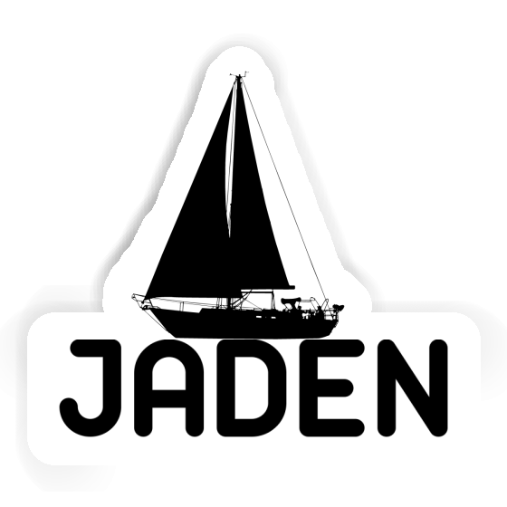 Segelboot Aufkleber Jaden Gift package Image