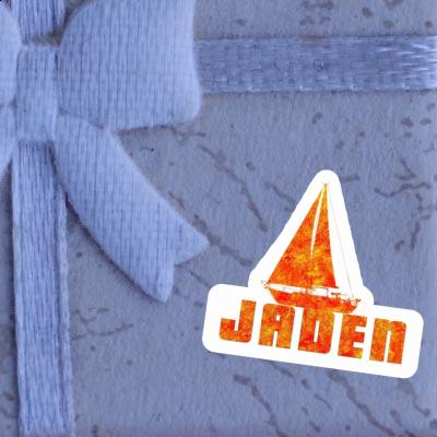 Jaden Sticker Sailboat Notebook Image