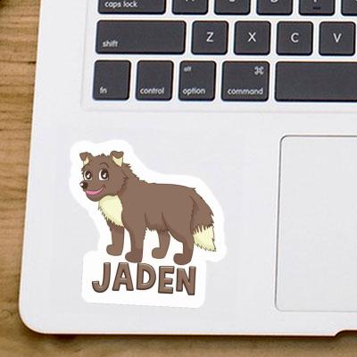 Sticker Jaden Sheepdog Notebook Image