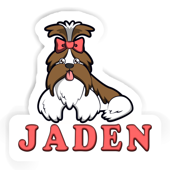 Jaden Sticker Shih Tzu Notebook Image