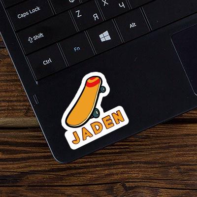 Sticker Jaden Skateboard Gift package Image