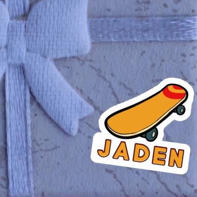 Sticker Jaden Skateboard Notebook Image