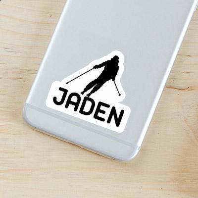 Skifahrerin Aufkleber Jaden Gift package Image