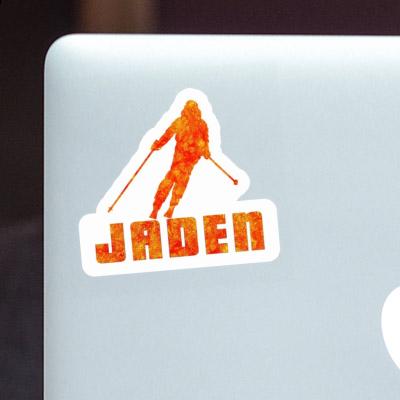 Jaden Sticker Skier Gift package Image