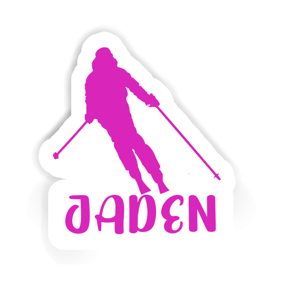 Skier Sticker Jaden Gift package Image