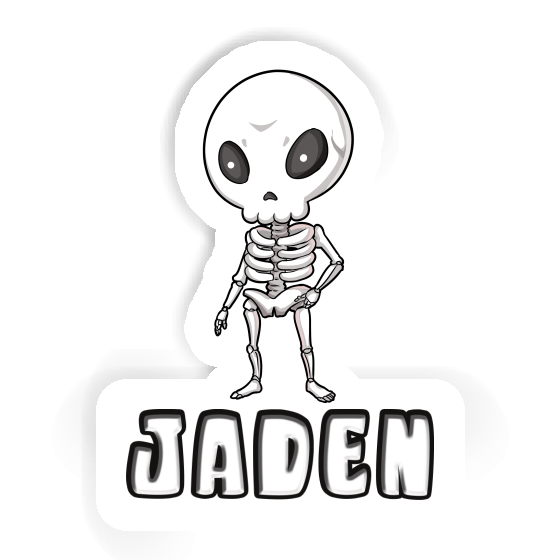 Autocollant Extraterrestre Jaden Laptop Image