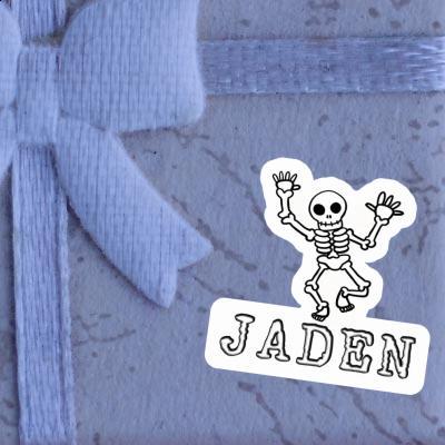 Jaden Sticker Skeleton Laptop Image